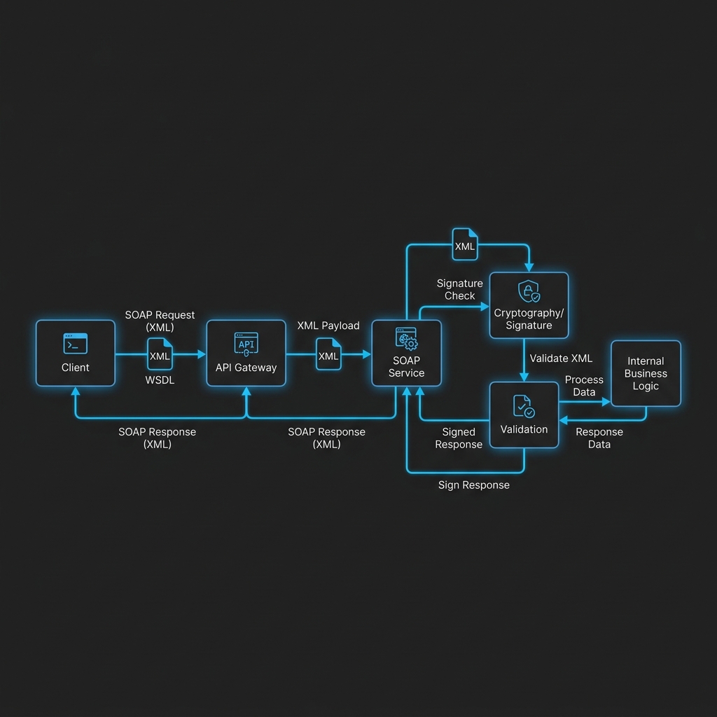 Captura de Integraciones Empresariales SOAP/XML